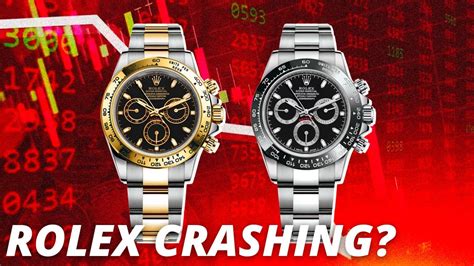 rolex secondary market crash|rolex crypto news.